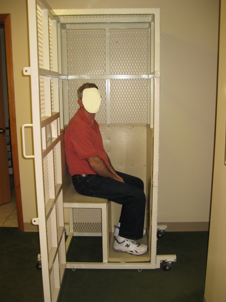 portable containment cells, containment prison cells, holding cells